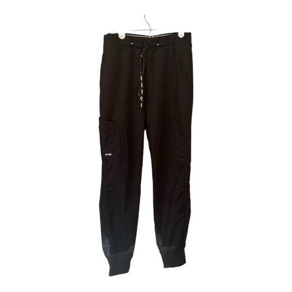 Grey’s Anatomy Cargo Pants Jogger Style Scrubs. Black Size Small Black - Picture 1 of 8